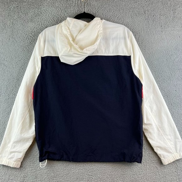 Vintage Tommy Hilfiger 1/4 Zip Pullover Hooded Windbreaker small - Picture 2 of 10